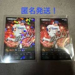 プロ野球チップス プロスピ 石伊雄太 中日ドラゴンズ キラ・ノーマル2枚セット