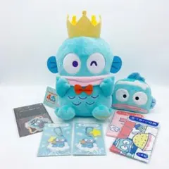 【新品】ハンギョドン 40周年ぬいぐるみ＆当りくじグッズ 豪華7点まとめ売り