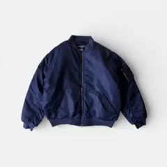 90s Polo Sport MA-1 Bomber Jacket Navy