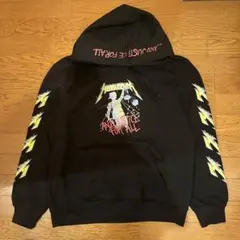 H&M METALLICA メタリカ パーカー ロック フーディー ブラックM