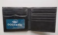 DOCKERS ブラック 二つ折り財布