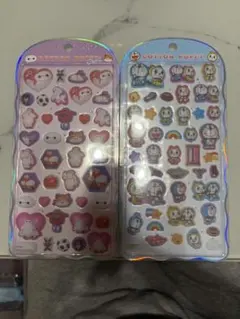 【正規品】コットンパフィーシール ベイマックス　ドラえもん