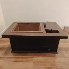 木製角型火鉢】アンティーク品 - メルカリ