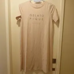 ち*る様 GELATO PIQUE ピンク Tシャツドレス