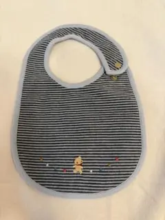 familiar スタイ・よだれかけ ストライプ柄