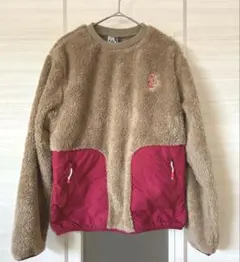 CHUMS フリース プルオーバー ボア トレーナー サイズM