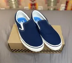 VANS スリッポン ネイビー　28.5