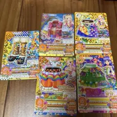 アイカツカード　5枚　ポップ