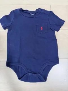 ラルフローレン　半袖ロンパース　ポロ