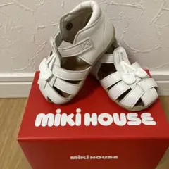 ミキハウス　レザーサンダル