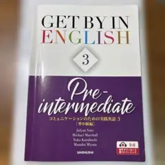 GET BY IN ENGLISH 3 Pre-intermediate