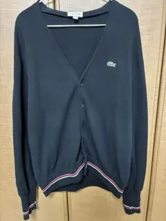 LACOSTE カーディガン ブラック