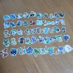 50枚 ポケットモンスター ポケモン シール ステッカー 防水