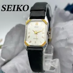 稼働✨SEIKO エクセリーヌ Excelline スクエア 腕時計 レディース