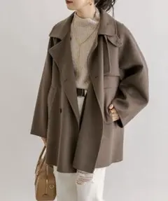 ウールリバーコート ピーコート