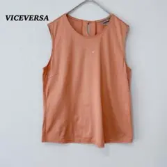 VICEVERSA バイスバーサ ノースリーブ　タンクトップ　夏　ピンク　917