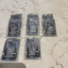 NiziU オンラインくじ D賞 ミニスマホスタンドキーホルダー 8点