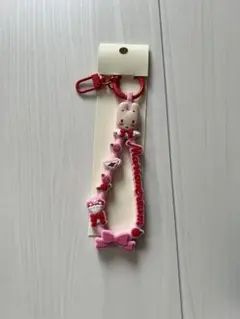 Sanrio サンリオ マロンクリーム　ラバーコードキーホルダー ストラップ