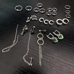 【おまとめ品】シルバーピアスセット