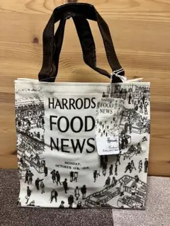 Harrods イラスト トートバッグ小