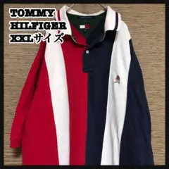 トミーヒルフィガー】半袖ポロシャツ　刺繍　ワンポイント　クレイジーパターン29