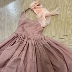 MARLMARL ピンク ベビーエプロン 80-90cm