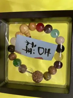 多色ビーズブレスレット