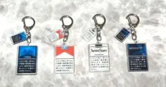 マルボロ セブンスター メビウス タバコ アクリル キーホルダー 4点セット