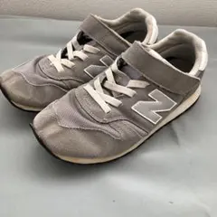 New Balance グレー スニーカー ベルクロ　20センチ
