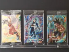 ドラゴンボールスーパーダイバーズGDR 孫悟空、ベジータ　バーダック3枚セット