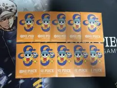 ワンピースカード　ナミ　スリーブ10枚　未使用 オフィシャル リミテッド