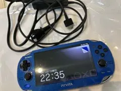 動作品 PlayStation Vita pch-1000 本体（ブルー）