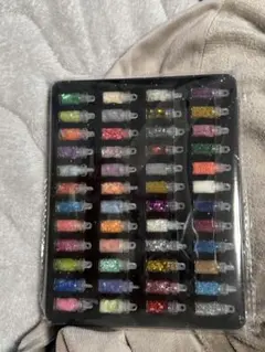 48個入り ネイルアート グリッターセット