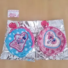 ミニーパルパルーザ　カプセルトイ　 ポーチ 2個セット