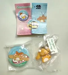 モカ　カプチーノ　くら寿司　フィギュア・缶バッジセット