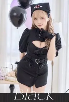 Malymoon ルミナスハートナース ブラック 黒 ナース服 コスプレ - メルカリ