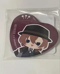 文スト STORM BRINGER くじ ハート 缶バッジ 中原中也 文豪ストレイドッグス 文スト ハート型缶バッジ 中原中也 くじ引き堂