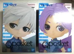 ブルーロック 凪誠士郎 御影玲王 フィギュア Qposket Bカラー　新品