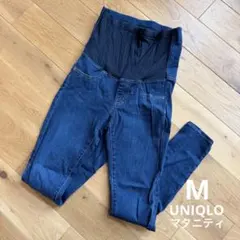 【UNIQLO】マタニティ デニムパンツ ストレッチ Mのサムネイル