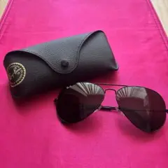 【未使用に近い】Ray-Ban アビエーター RB3026 G-15 ケース箱付