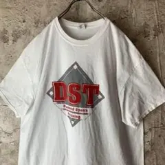 no798古着　Tシャツ　オーバーサイズ　グッドプリント　白T XL