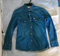 EDWIN デニムシャツジャケット メンズL 定番 ウエスタン