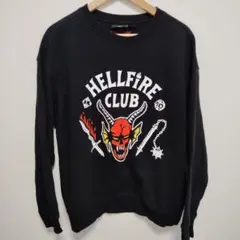 Mサイズ ストレンジャーシングス H&M ヘルファイヤークラブ スウェットのサムネイル