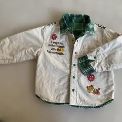 シャツ　トップス　リバーシブルジャケット　B it's 100サイズ