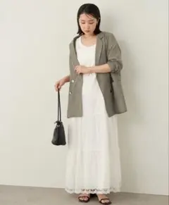 26SS大人気Omekashi オメカシドビーキャミワンピースのサムネイル