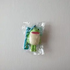 タイトー限定　おとぼけケロピョンネーム付き立体ラバーキーホルダー