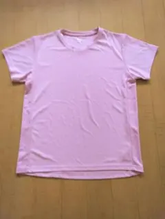【美品】IGNIO 淡いピンク iCOOL メッシュ Tシャツ サイズXL