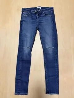 GYDA ダメージ加工 スキニーデニム