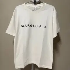 【新品未使用】MM6 風メゾンマルジェラ コットン ロゴTシャツ M
