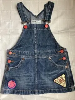 子供服110 EDWIN503ジャンパースカート　美品のサムネイル